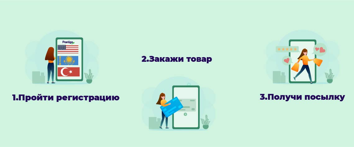 Как Postigo помогает покупать и доставлять товары по всему Казахстану ?